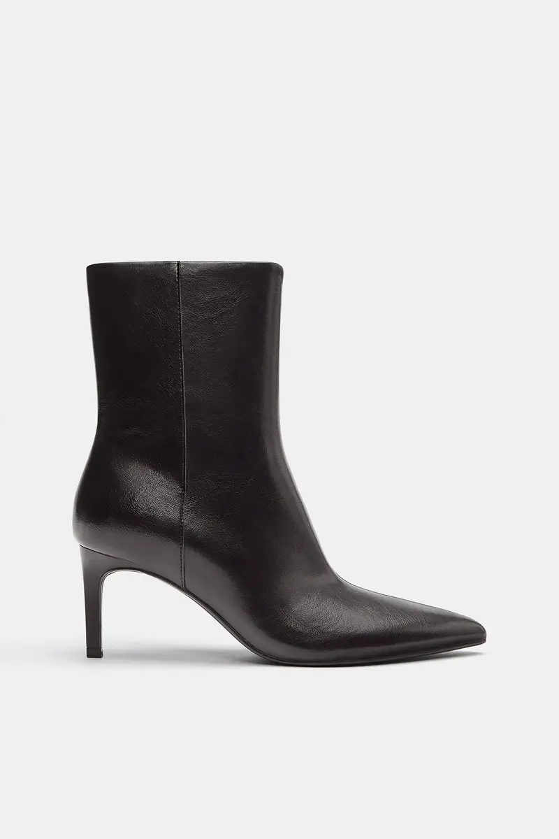 Pull&Bear Stivaletti con tacco Marrone 3950737