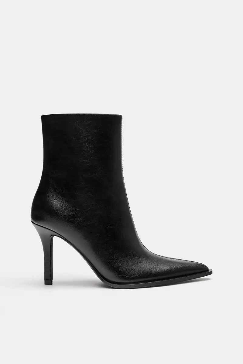 Pull&Bear Stivaletti con tacco Nero 4194786 miniatura 2