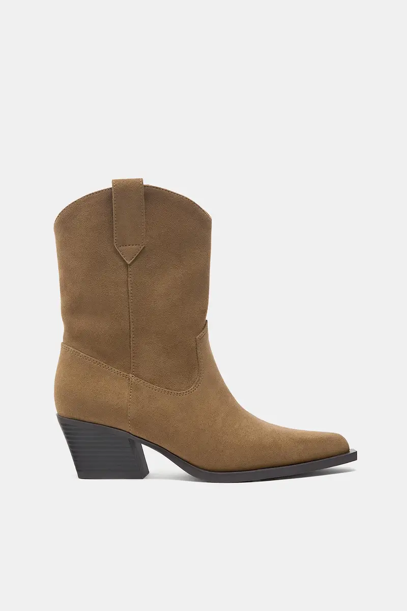 Stivaletti Cowboy Cammello miniatura 2