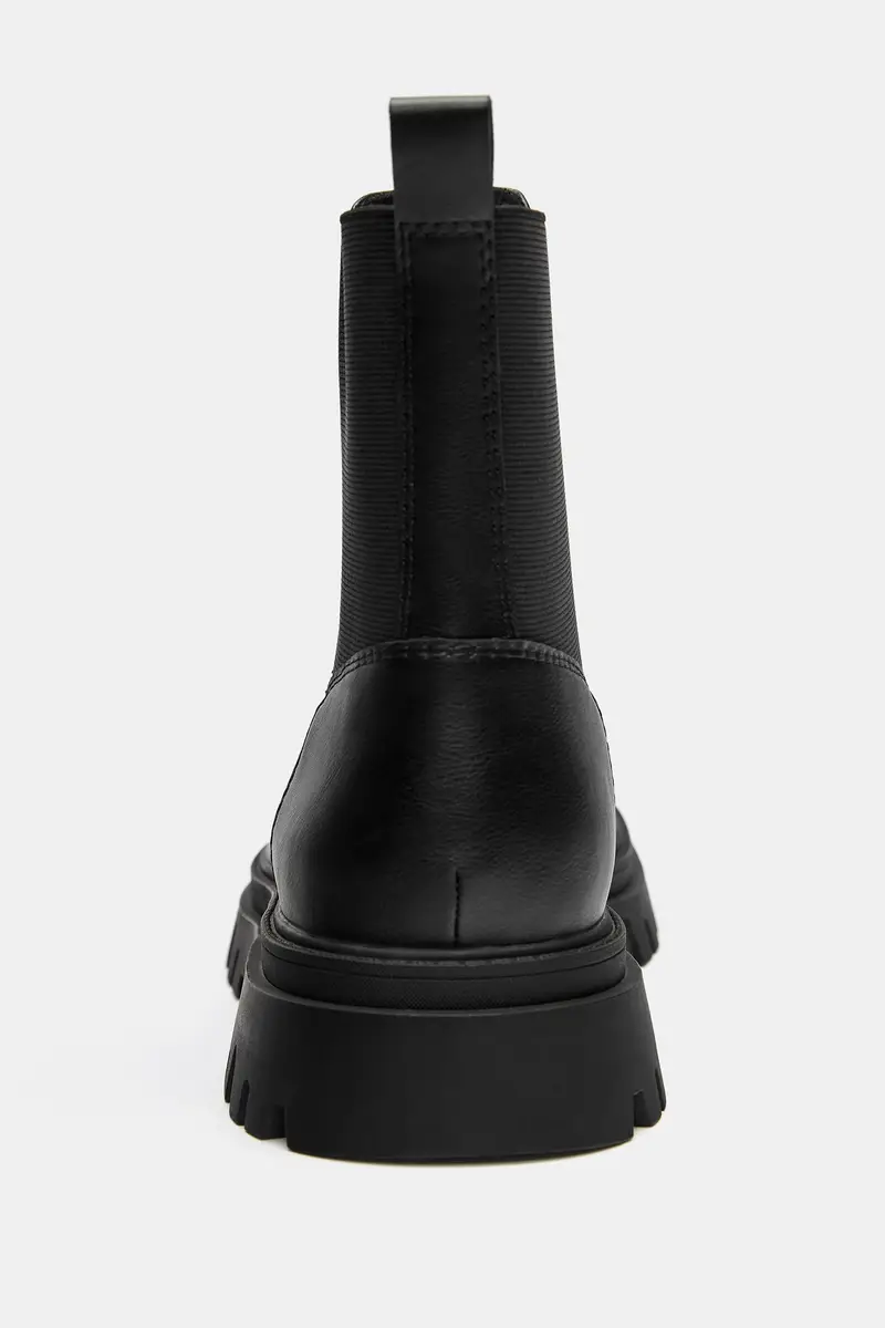 Stivali Chelsea Foderati Nero miniatura 3