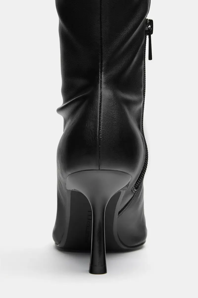 Pull&Bear Stivali con tacco Nero 3784430 miniatura 3