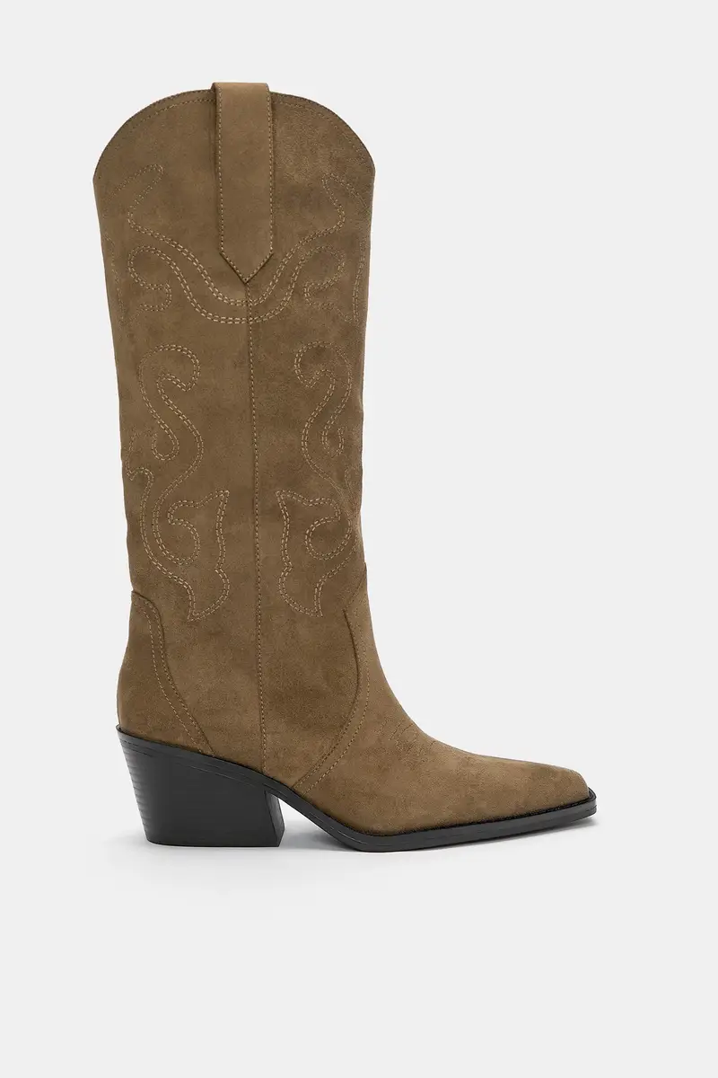 Stivali Cowboy Marrone