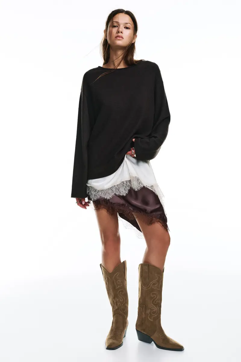 Stivali Cowboy Marrone