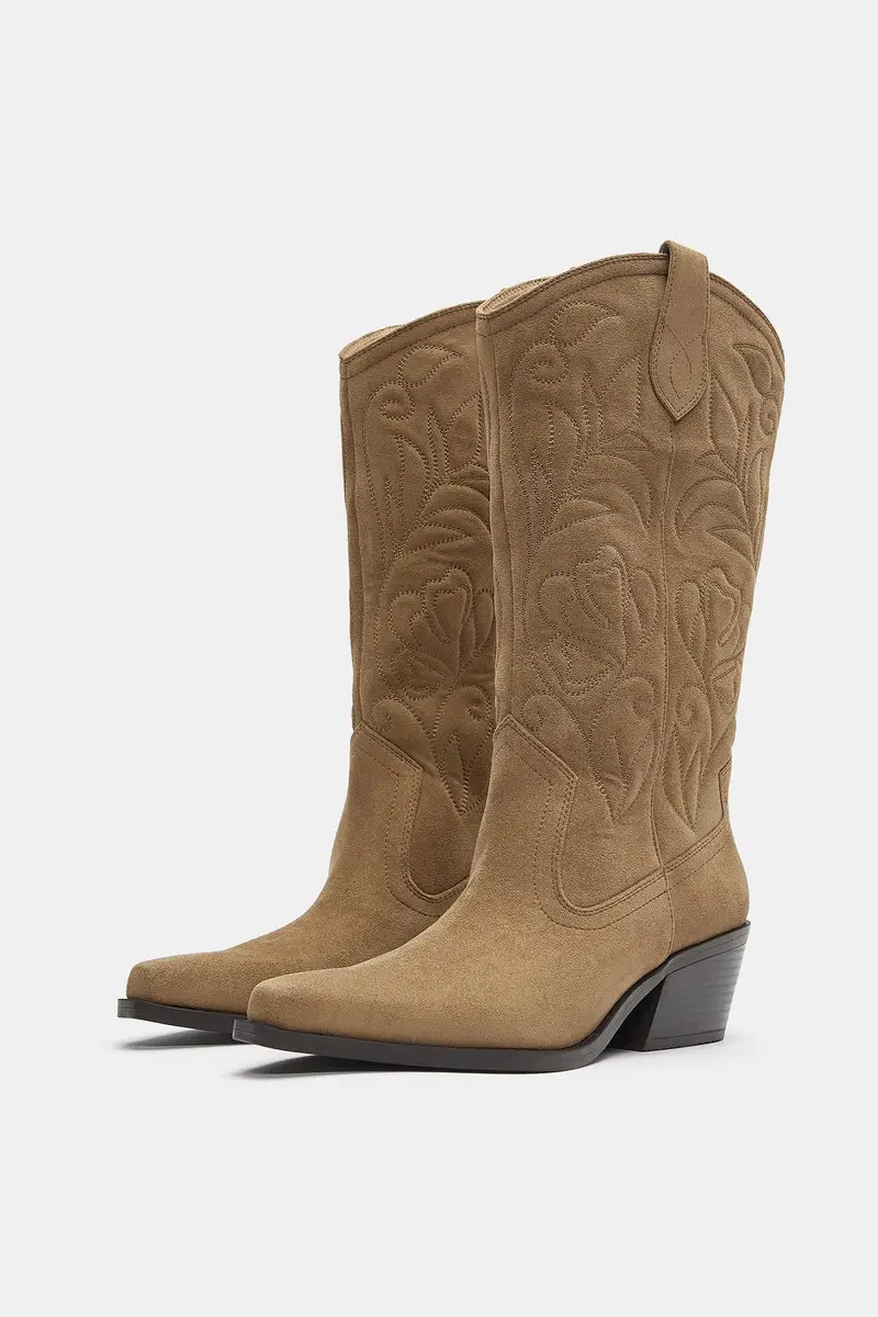 Stivali Cowboy Marrone miniatura 2