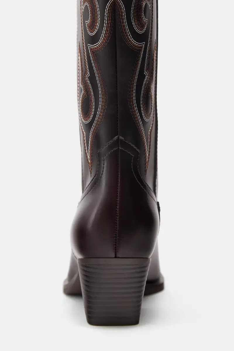 Stivali Cowboy Porpora miniatura 3