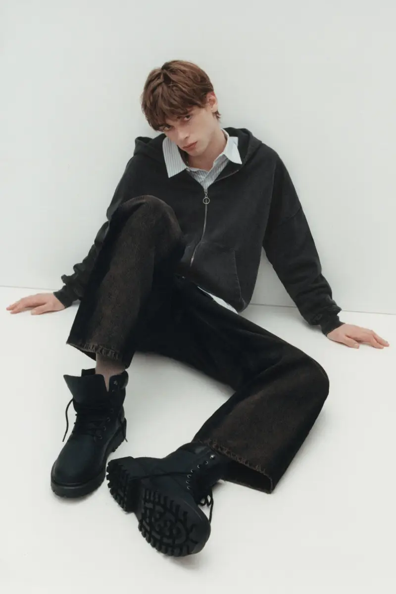 Stivali Stringati Stwd Nero