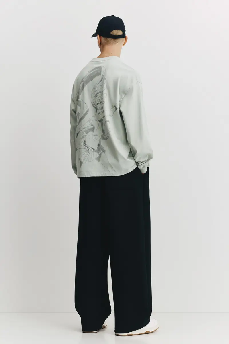 Pull&Bear T-shirt Verde 3963007 miniatura 2