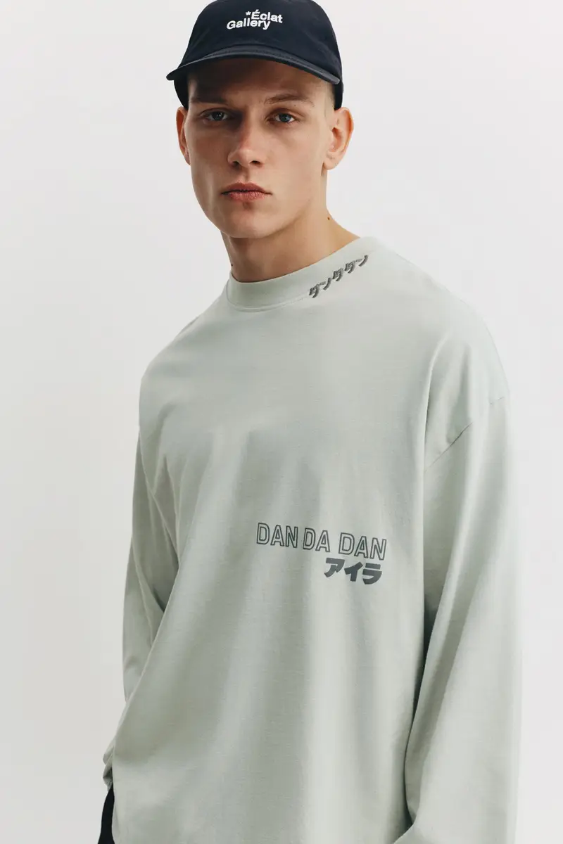 Pull&Bear T-shirt Verde 3963007 miniatura 3