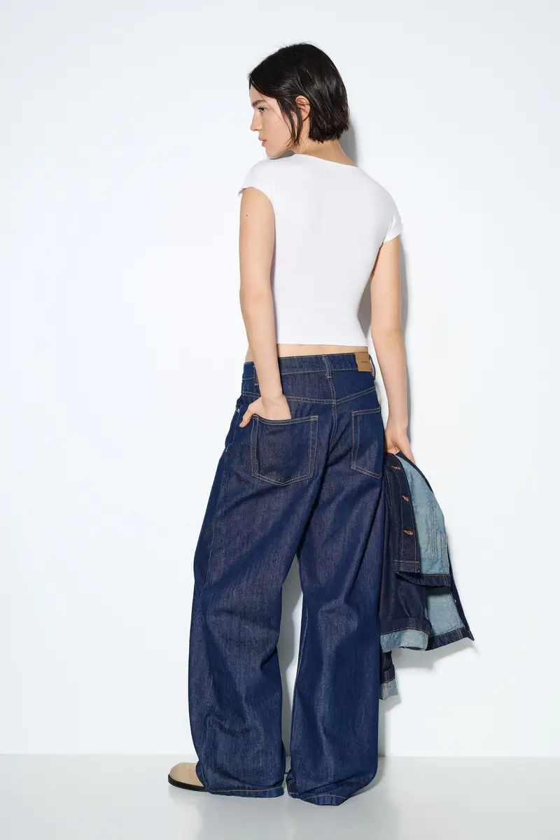 Pull&Bear T-shirt Bianco 3933803 miniatura 2