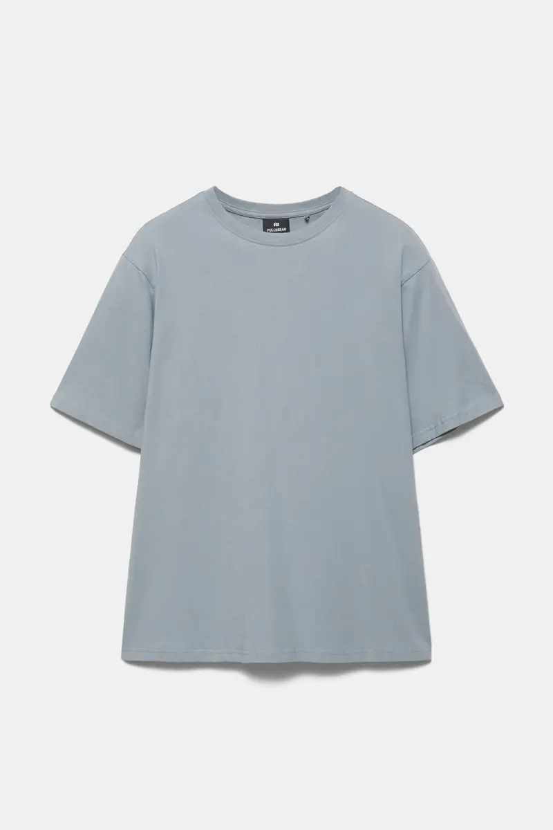 Pull&Bear T-shirt Azzurro 4362730
