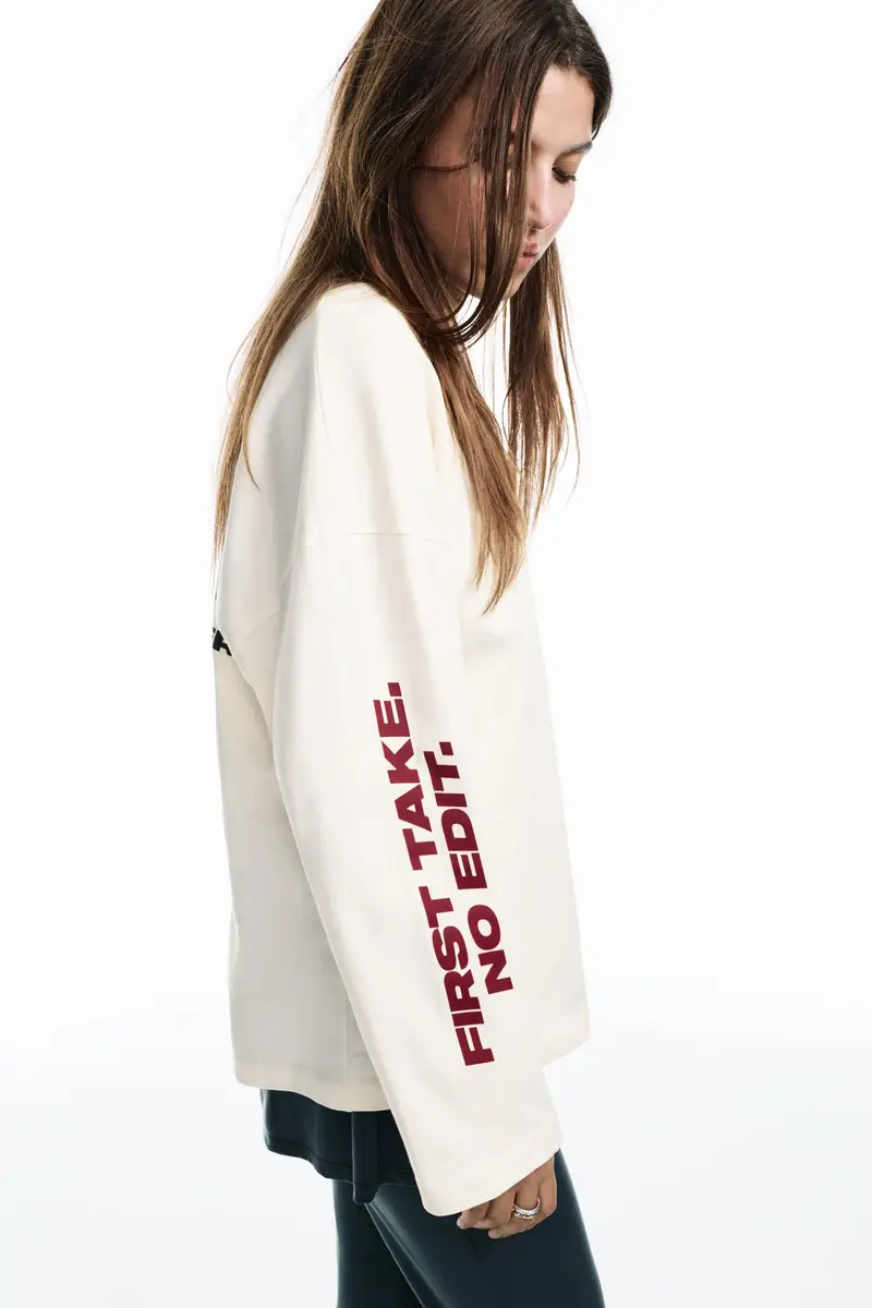 Pull&Bear T-shirt Bianco 3900155 miniatura 3