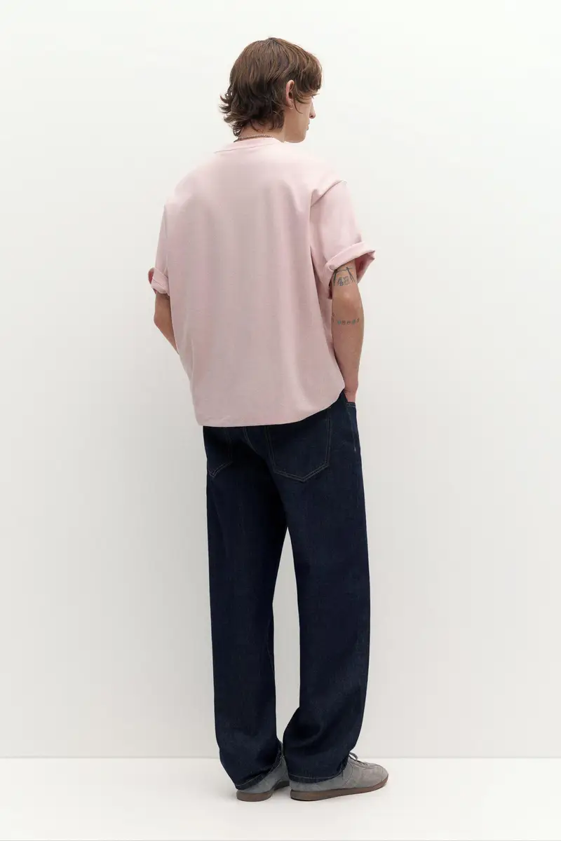 Pull&Bear T-shirt Rosa 4235979 miniatura 3