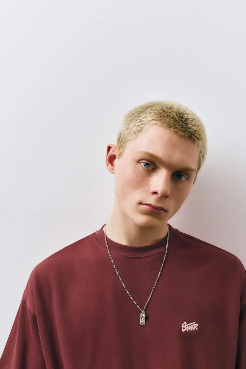 Pull&Bear T-shirt Bordeaux 4194676