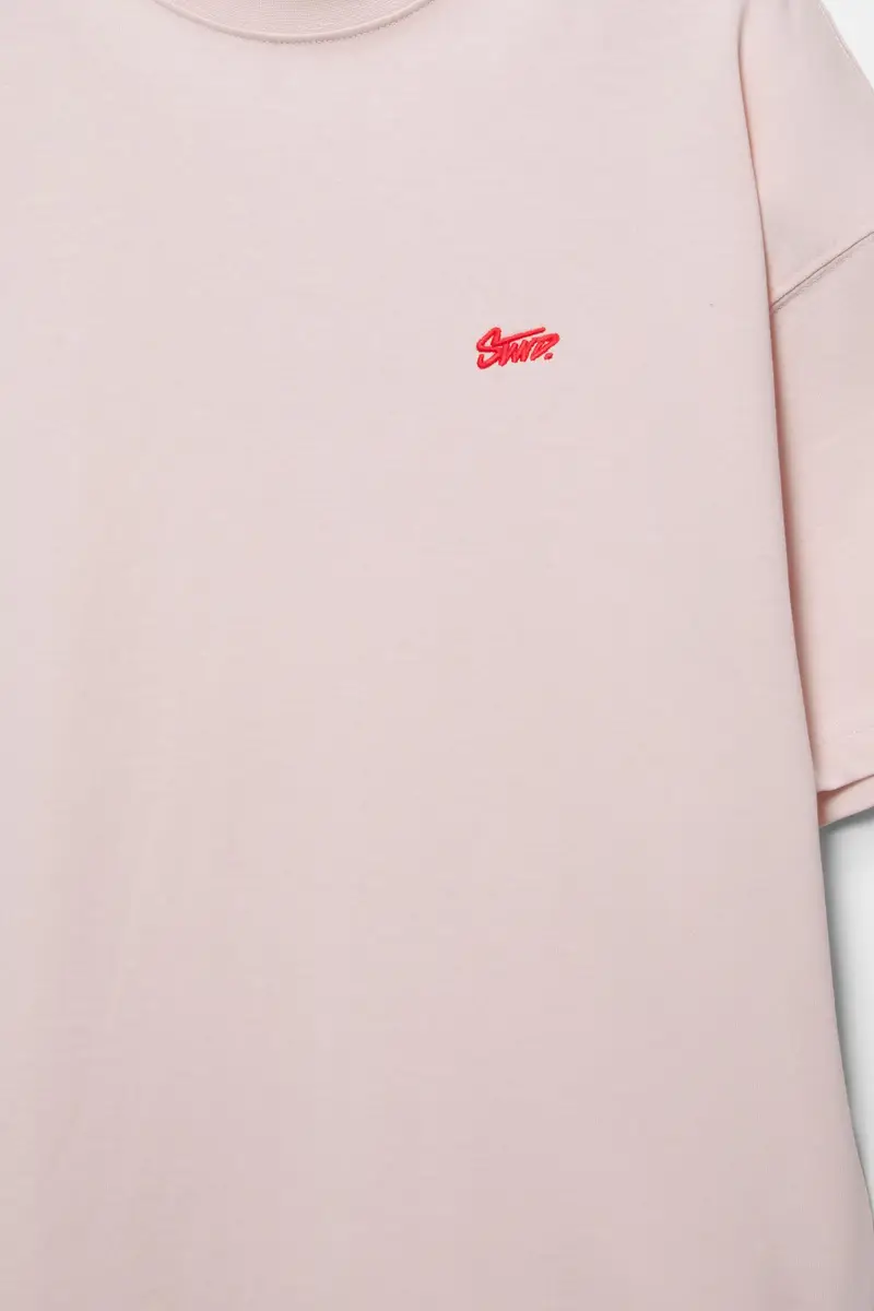 Pull&Bear T-shirt Rosa 4235980 miniatura 3