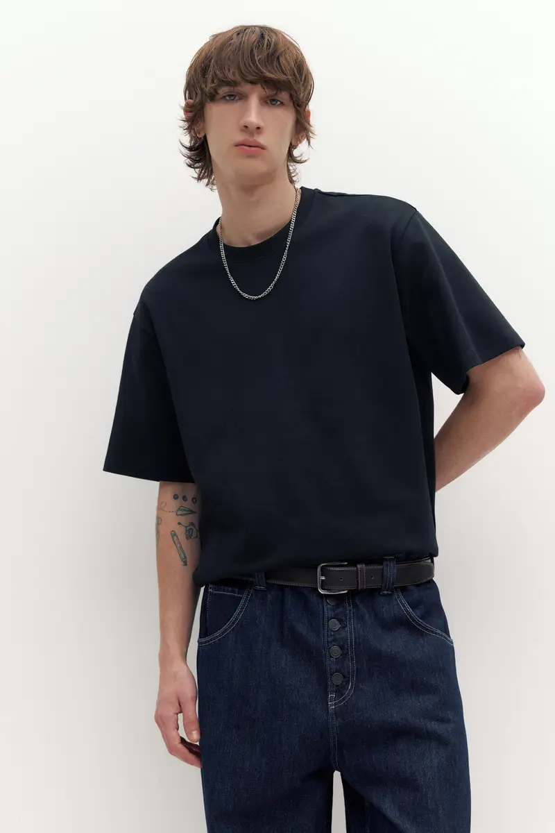 Pull&Bear T-shirt Nero 4336293