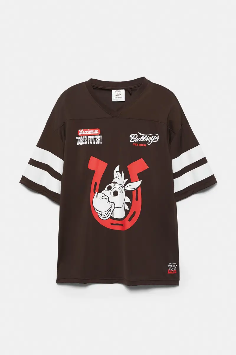 Pull&Bear T-shirt Marrone 4144015