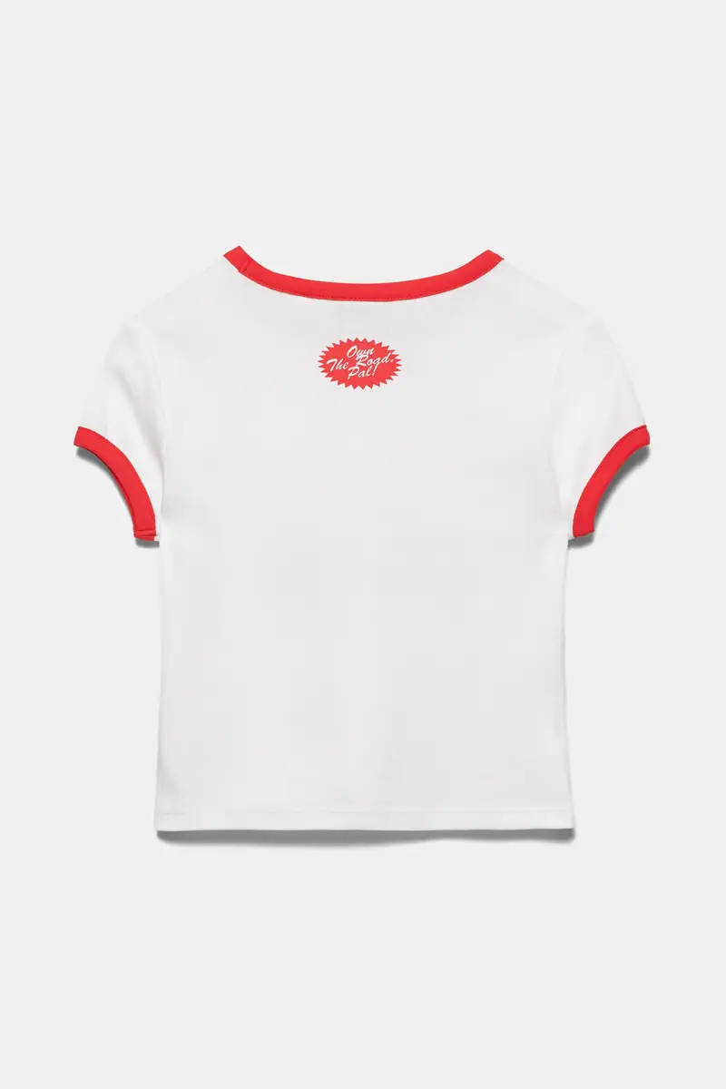 Pull&Bear T-shirt Bianco 4336281 miniatura 3