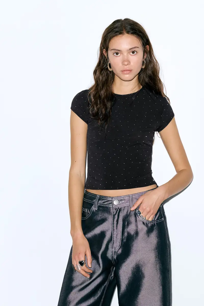 Pull&Bear T-shirt Nero 3784217