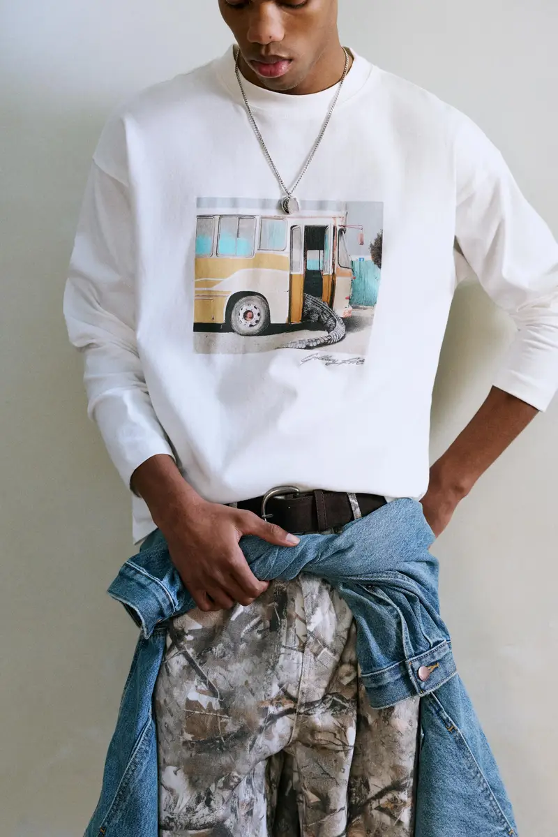 Pull&Bear T-shirt Bianco 4194672