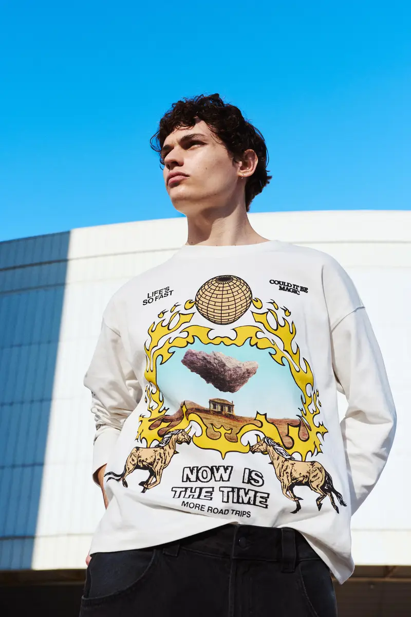 Pull&Bear T-shirt Bianco 4144012