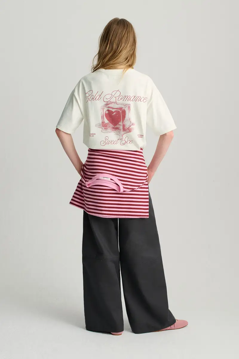 Pull&Bear T-shirt Bianco 4205845 miniatura 3