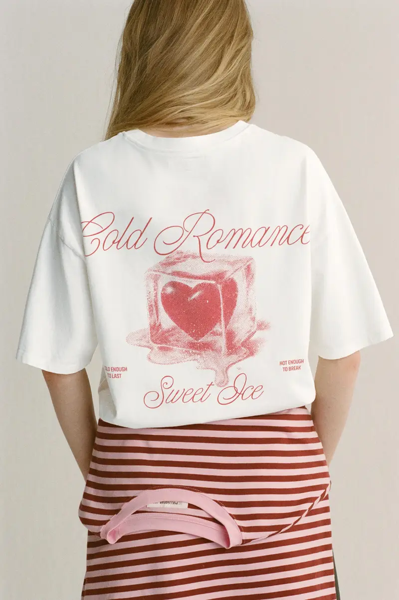 Pull&Bear T-shirt Bianco 4205845