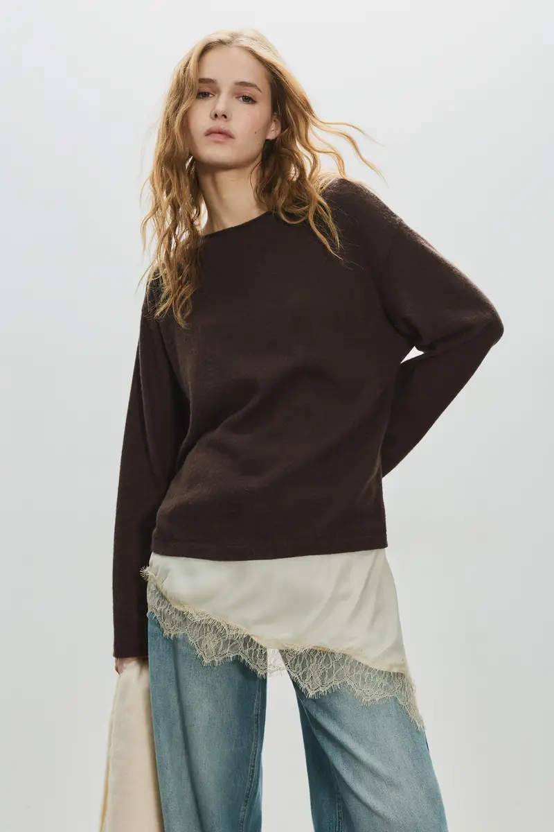 Pull&Bear T-shirt Marrone 3900150