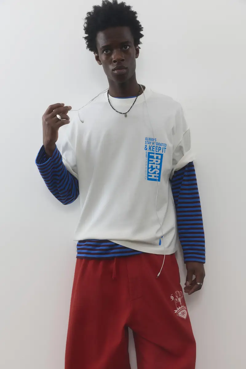 Pull&Bear T-shirt Bianco 4362615