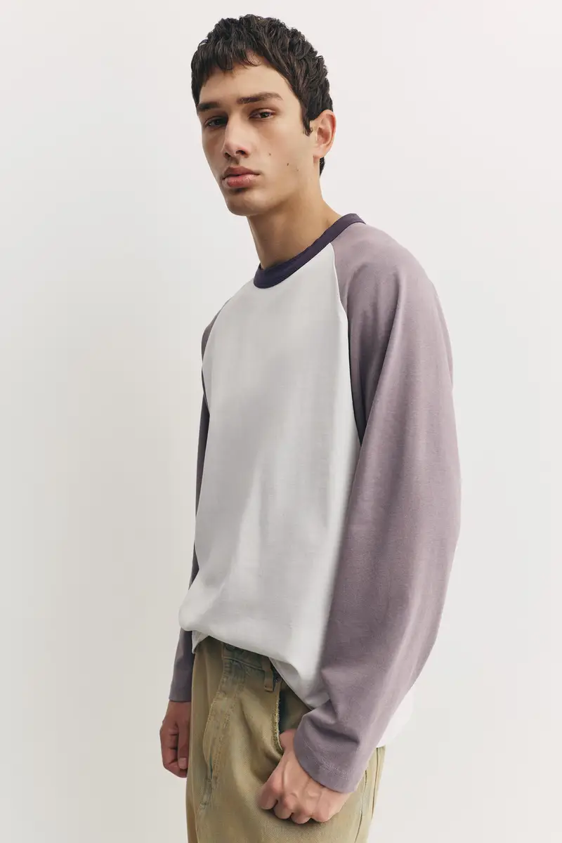 Pull&Bear T-shirt Viola 3917376