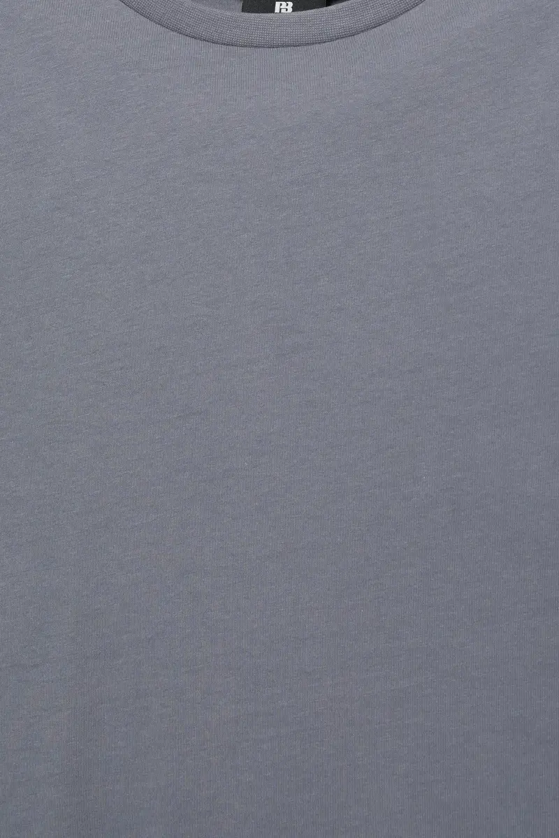 Pull&Bear T-shirt Azzurro 4362731 miniatura 3