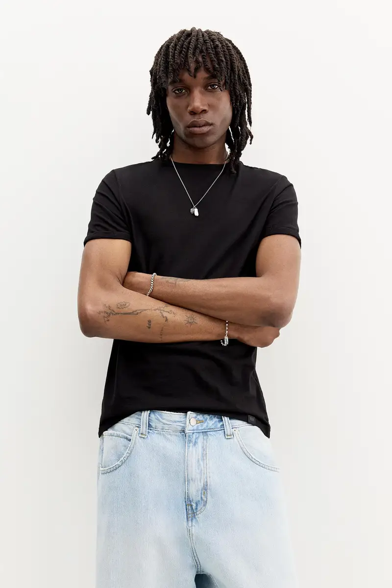 Pull&Bear T-shirt Nero 4205981