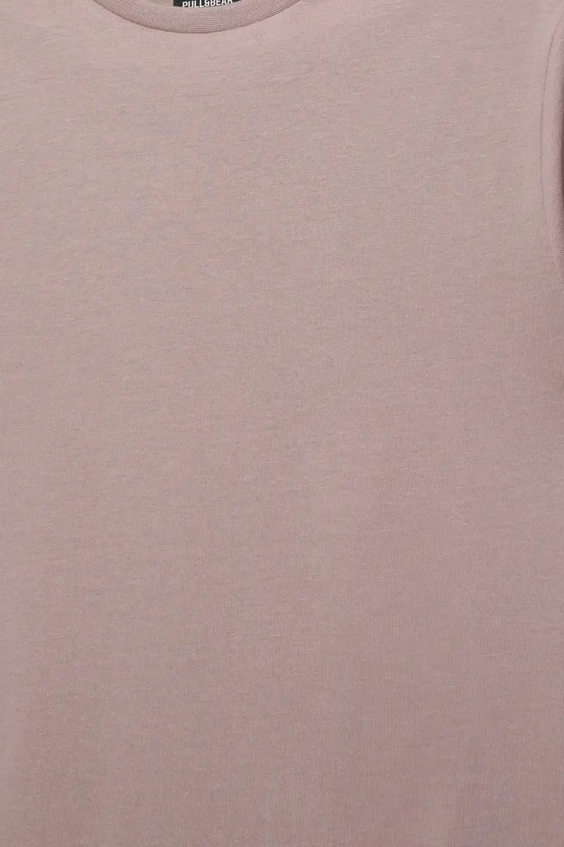 Pull&Bear T-shirt Rosa 4362732 miniatura 2