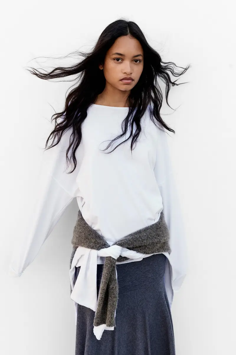 Pull&Bear T-shirt Bianco 4140046