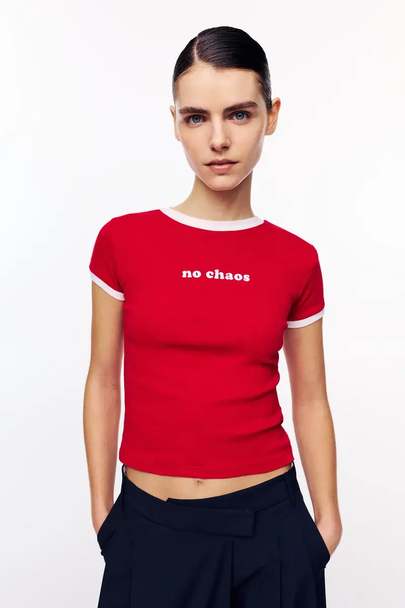 Pull&Bear T-shirt Rosso 4261230