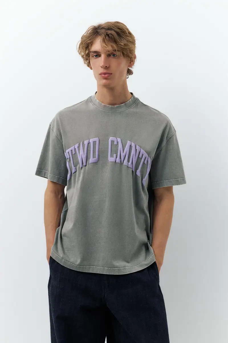 T-Shirt Stwd Community Grigio