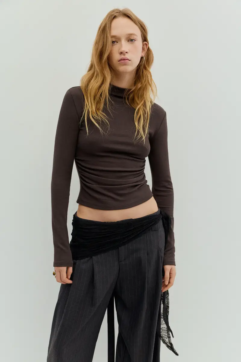 Pull&Bear Top Marrone 3850621