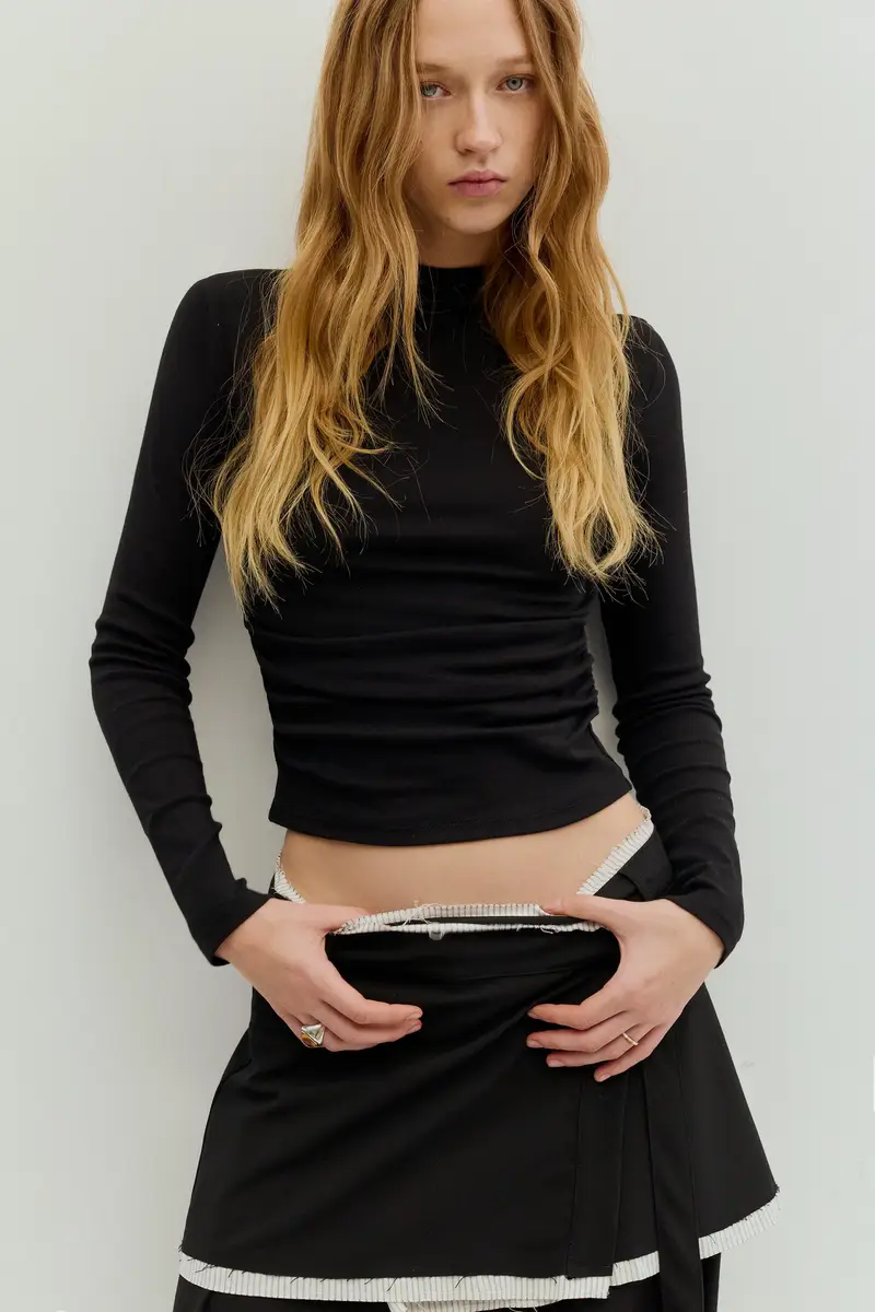 Pull&Bear Top Nero 3850622