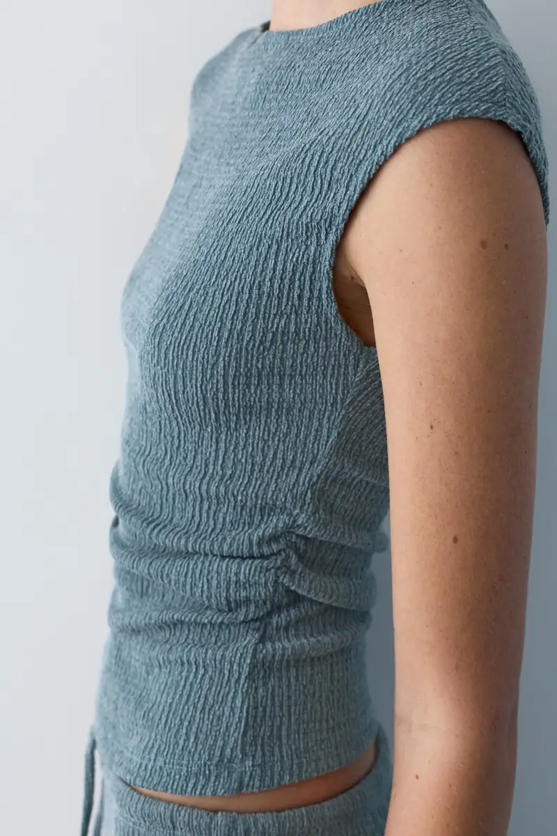 Pull&Bear Top Azzurro 4261226 miniatura 3