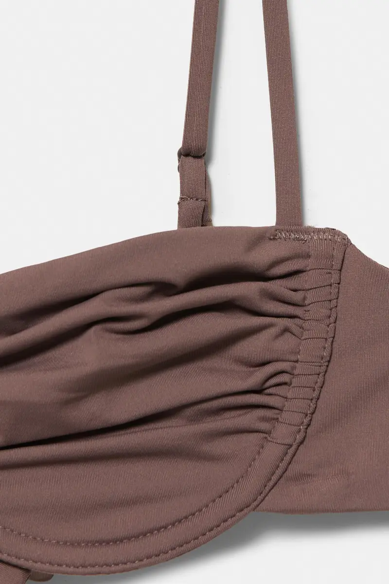 Pull&Bear Top Marrone 4235931 miniatura 3