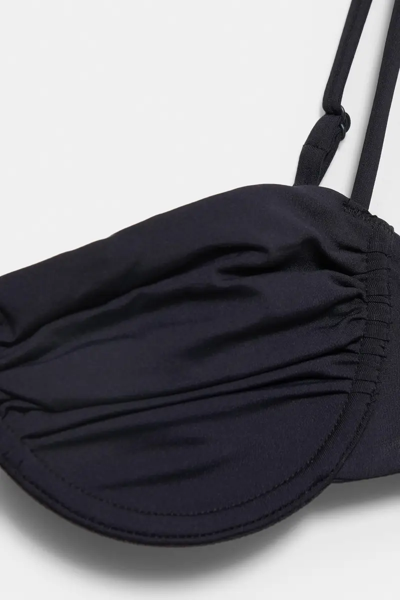 Pull&Bear Top Nero 4261182 miniatura 3