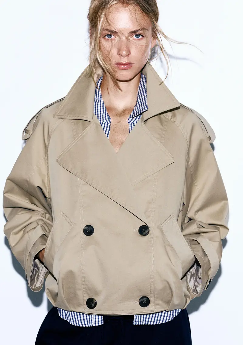 Pull&Bear Trench Beige 4261321