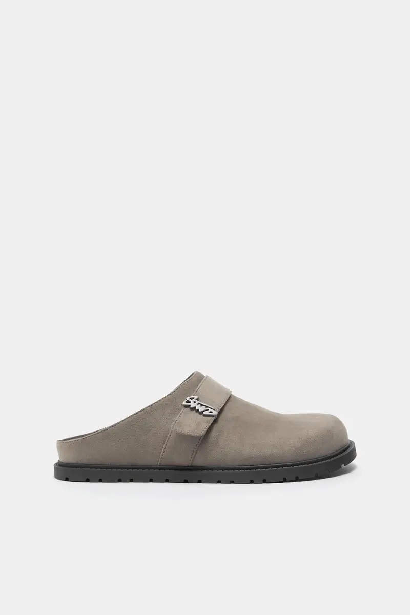 Zoccoli Con Fibbia Stwd Grigio