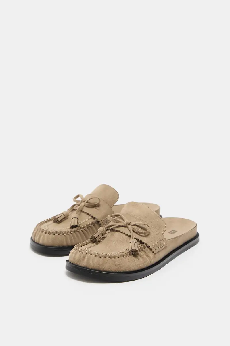 Zoccoli Con Nappe Sabbia miniatura 3