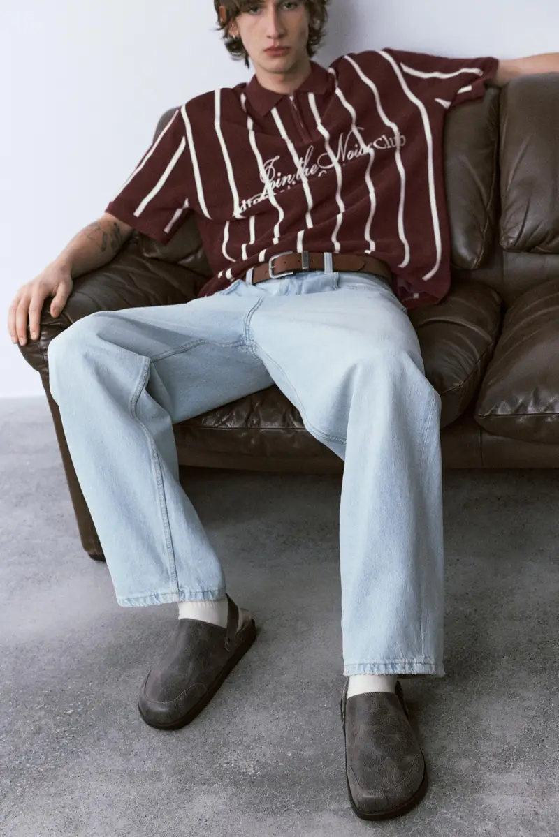 Zoccoli Effetto Consumato Stwd Marrone