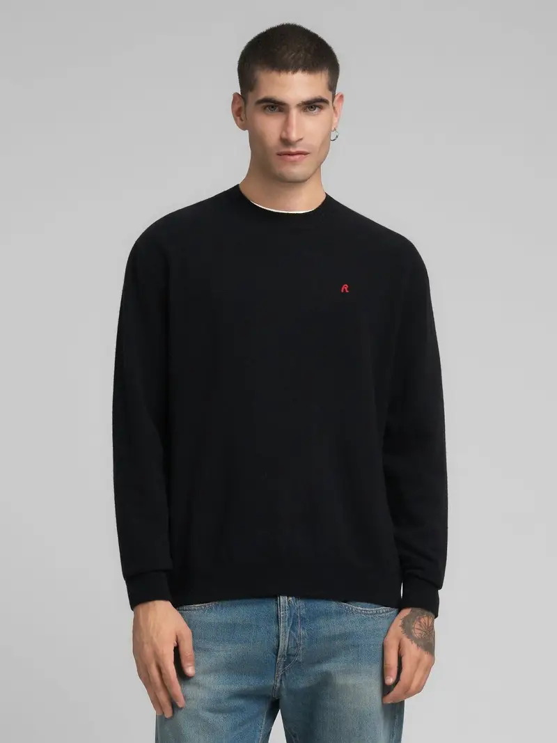 Pullover In Misto Lana