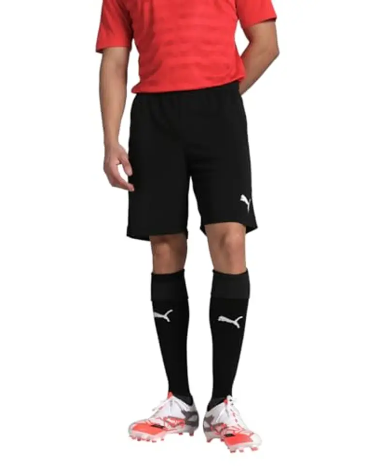 Puma 4063699213553 teamRISE Short Pantaloncini Uomo, M, Puma Black/Puma White
