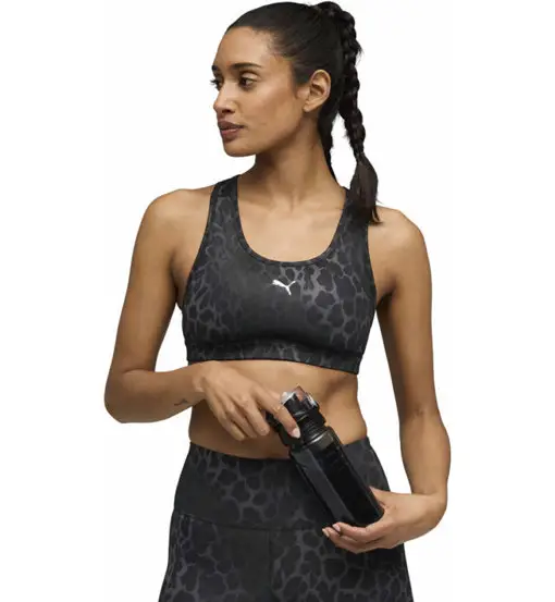 4Keeps W - reggiseno sportivo medio sostegno - donna Black