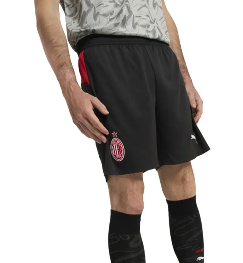 AC Milan 25/26 Home - pantaloni calcio - uomo Black