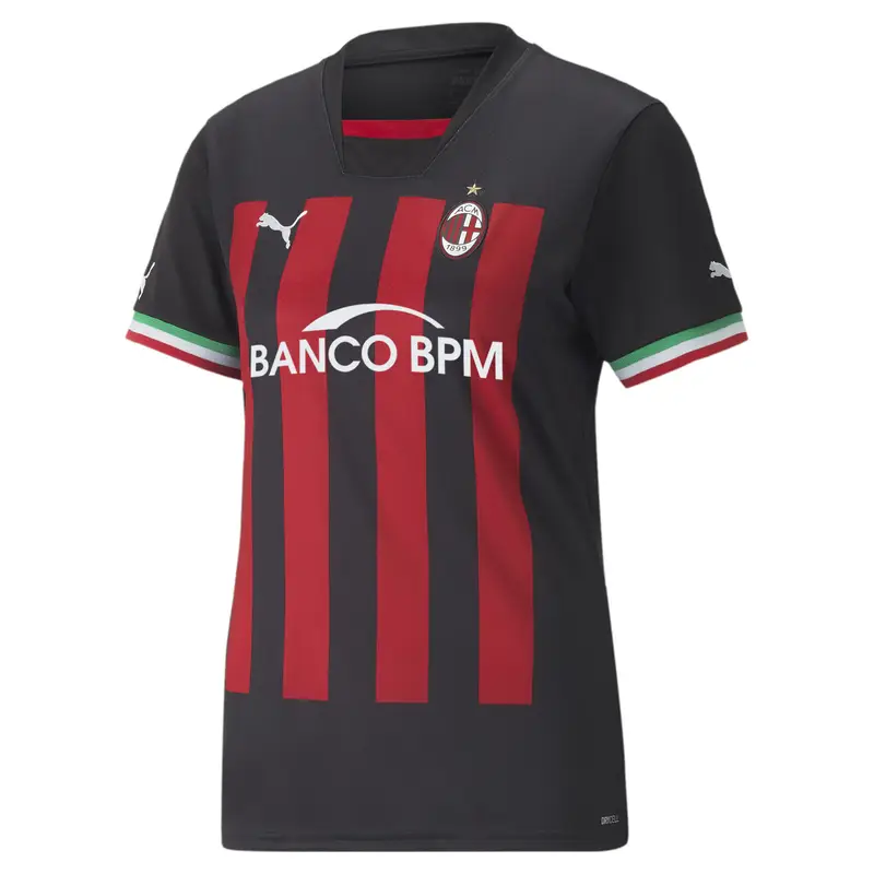 AC Milan Home 22/23 Maglia Replica Donna PUMA | Puma Nero