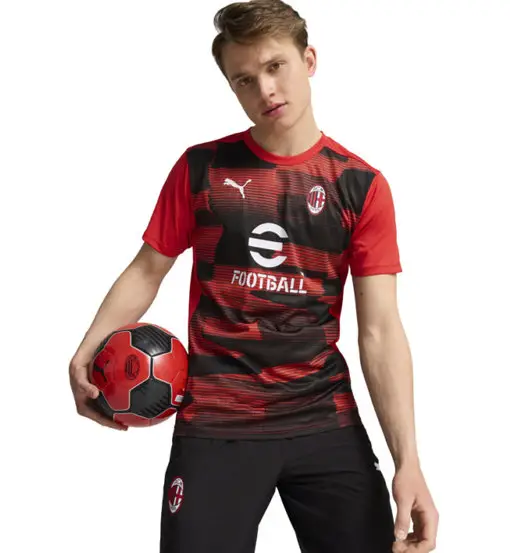 AC Milan Prematch - maglia calcio - uomo Black